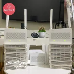  1 راوترات موسعات اشاره 5g للفايبر وكل الشبكات  هواوي ac1200  موجتين 2.4+5g السرعة  867 ميجا لموجة 5g 3