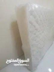  2 فرشة مزدوج زنبرك جديدة
