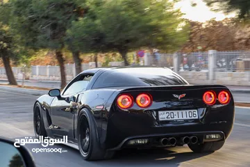  17 Corvette C6 2008 Ls3 Targa Top 500HP بحالة الوكالة