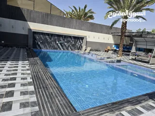  15 شاليه البحر الميت اول الراما جديد وفخم ومميز للايجار اليومي اوشهري او سنوي