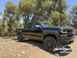  3 Chevrolet Silverado 2016 – فحص 4 جيد – ترخيص جديد – فل أوبشن – لون أسود