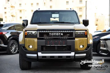  2 تويوتا برادو 2024 بلون صحراوي مميز وارد الشركة المركزية وكفالة الوكيل