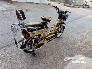  4 دراجة كهربائية بحال الوكالة بطاريه اكبر حجم 72/22 جوردن الأصلي يتمشي فوق 50 كيلو متر سرعة 70