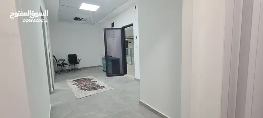  4 مكتب جديد مفروش للإيجار