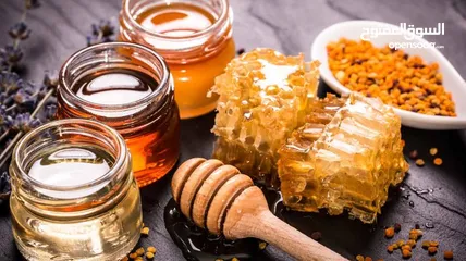  16 عسل طبيعي بلدي ومستورد وجميع منتجات النحل الاخرى