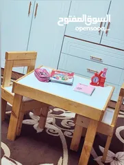  3 طاولة دراسة للاطفال