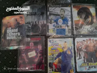  4 بلاستيشن2 للبيع مع 7 سيدات بيس وجتا وفيفا مصارعه