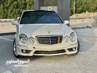  1 مرسيدس E280 خليجي محول E63. بحالة جيدة للبيع