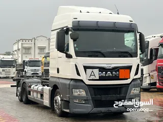  1 شاحنة مان جير اتوماتيك 2015 MAN tractor 6x2 automatic