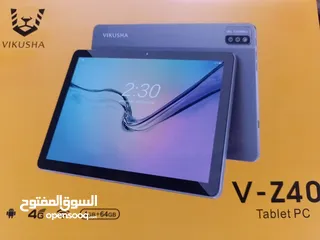  1 تابلت فيكوشا v-z40 استعمال اربع ايام