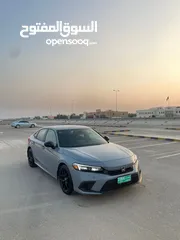  7 هوندا سيفك سبورت  ماشيه 7000Km  وايرباقات الوكاله