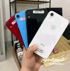  2 متوفر ايفونات  XR الاصلي جيجا 64 و 128 بطارية مشكل هدية كفر ولزقة وشاحن الاصلي متوفر توصيل