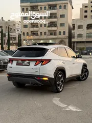  13 هونداي توسان ترخيص 2022 محرك 1600 هايبرد plug in/يقطع على الشحنه 65 كيلو متر  271 حصان