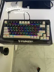  2 RGB كيبورد جيمينج 75% Tactile switch