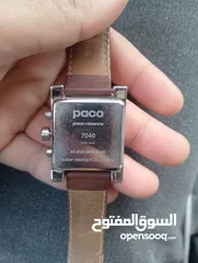  7 ساعه رجالي سويسري ماركه paco rabanna بحاله ممتازه