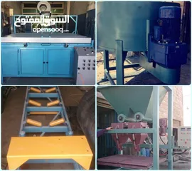  7 معدات ( ماكينات حجر صناعي) (مصنع حجر صناعي)