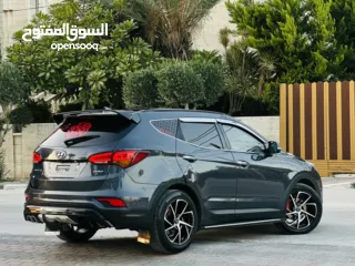  4 هونداي سنتافي 2016 فل الفل مسكرر ركززز الجب بووية شركةة بالكامل مطور جير بنايلون والسعر حرق لحق حالك