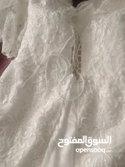  2 بدلة عروس بيضاء