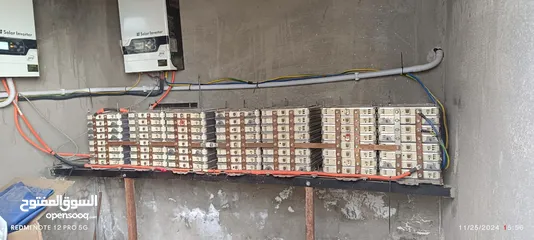 4 بطاريات ليثيوم للطاقة الشمسية