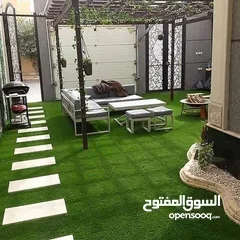  13 عرض العشب الصناعي مقاس 46 ملم شاهد الوصف