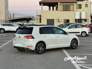  13 فولكسواجن جولف TSI 2019 اتوماتيك ماتور 1500 فل الفل فتحة  سقف بانوراما