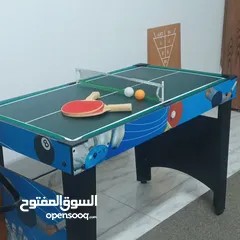  11 طاوله 6×1 مكونه من عدة العاب