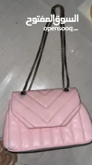  1 شنطة كتف زهرية