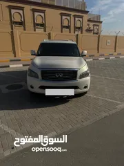  5 انفينيتي QX56 خليجي بدون حوادث فل مواصفات بحاله ممتازه جاهزه للتسجيل والاستخدام