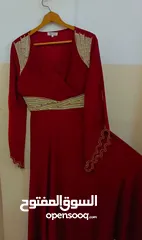  1 فساتين سهره وبدلة عرس استعمال مره واحده