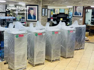  19 مبرد ماء عامودي ستانلس ستيل 304مع فلتر RO
