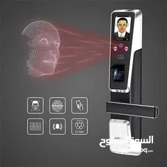  3 قفل ذكي نوع  ZKTeco ZM100  بصمة وجه _ بصمة اصبع _ كرت