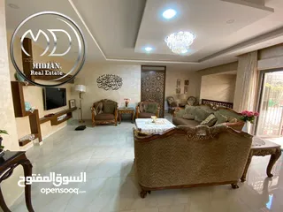  3 شقة دوبلكس شبه ارضي للبيع خلدا مساحة 310م مع ترس و حديقة 250م سوبر ديلوكس بسعر مميز جداً