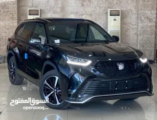  1 تويوتا كروان 2023 عداد زيرو جيب 7 ركاب دفع رباعي