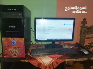  1 كمبيوتر كامل للبيع بحالة ممتازة