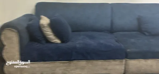  3 كنب مستعمل 11 مقعد للبيع المستعجل