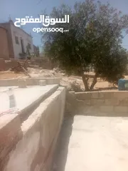  7 ارض +منزل وارض مزروعه اكثر من نوع شجر ونبات فيها منزلين وكراج سياره مع البيت ايضا وع شارع للبيع كامل