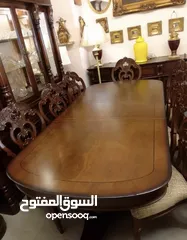  6 طاولة طعام وبوفيه