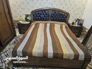  1 غرفة نوم البطة خشب زان ثقيل بحالة ممتازة للبيع