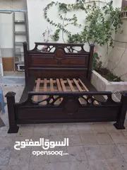  2 تخت مجوز خشب للبيع