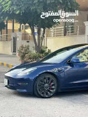  18 Tesla Model 3 Performance 2022  جمرك اليوم ترخيص وتأمين سنه كامله