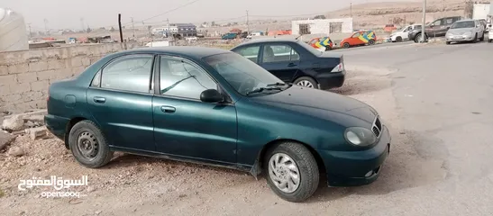  5 دايو لانوس ممتاز جدا مرخصه جديد ولا محتاجه اشي شغل ومشي ماتور 1500مكيف ممتاز