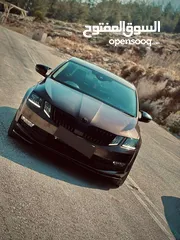  1 سكودا أوكتاڤيا 2019 للبيع لون بني دفع امامي السيارة ماطور 2000 بنزين عداد ديجيتال بصمة شاشة