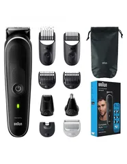  1 ماكنة حلاقة جديده من براون بكج كامل Braun 9-in-1 Multi-Groomer Series 5