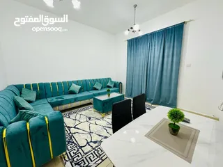  3 للايجار الشهري شقة مفروشة غرفتين وصالة في عجمان منطقة النعيمية أبراج السيتي تاور