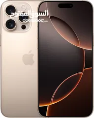  5 Iphone 16 ProMax 256GB /شرق اوسط ايفون 16 برو ماكس  256 جيجا عربي شرق اوسط جديد مسكر فلكرتونه