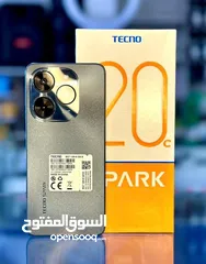  4 جهاز جديد بالكرتونة Spark 20c رام 8 جيجت 128 مكفول سنة متوفر توصيل