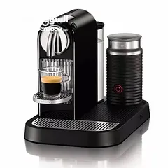  2 Nespresso"CitiZ & Milk" Espresso,cappuccino,latte Maker, Black  نسبريسو سيتز آن ميلك ساقع/ساخن