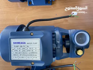  2 ماتورات ماء جديده كل المقاسات