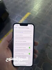  6 آيفون 13 مستعمل استعمال نظيف بحالة الوكالة