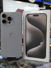  2 Apple Iohone 15 Promax(256GB 15 برو ماكس (256) جيجا وارد الشرق الاوسط